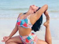 Yogini Konchari Yoga Girl @yoginikonchari I am strong courageous and