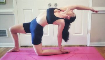 Zuzana Kurkova @zuzkayoga For my bendy pose I chose this lunge