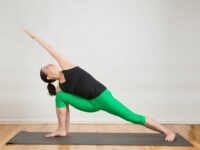 every day yoga @everydayyoga25 Extended Side Angle Pose yoga fitness meditation