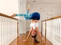 joyce @geeoice yoga going upside down can often be an instant mood boost