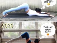 joyce @geeoice yoga hope youre not sick of progress pics yet ⠀