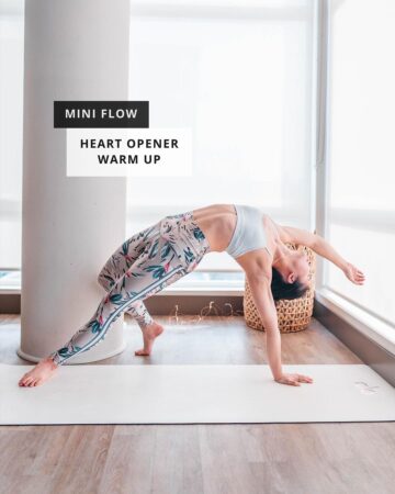 vicki @byvickichai Mini heart opener flow ⠀⠀⠀⠀⠀⠀⠀⠀⠀ While simple this is