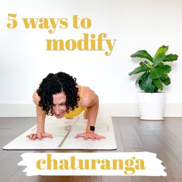 ⁣ You dont 𝗛𝗔𝗩𝗘 to chaturanga you know⁣ ⁣