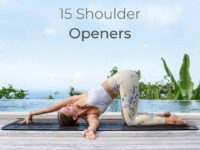 ⁣Tight shoulders stiff neck Do these stretches to reverse