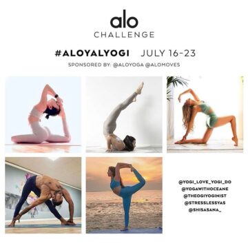ｏｇｉ ｙｏｇｉ @theogiyoginist Yoga Challenge Announcement ALOYALYOGI July 16 23 As