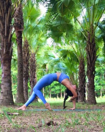 𝓜𝓪𝓻𝓲𝓪 𝓒𝓻𝓲𝓼𝓽𝓲𝓷𝓪 @yoga helwahtin 𝒲𝑒𝓁𝓁𝓃𝑒𝓈𝓈 𝒲𝑒𝒹𝓃𝑒𝓈𝒹𝒶𝓎 Wheeling under the Anahaw Trees Anahaw