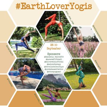 𝔼𝕝𝕚𝕤𝕒 @eli sina yoga CHALLENGE ANNOUNCEMENT EarthLoverYogis 26 30 Sep The Earth is our